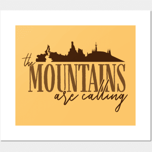 Mountains Are Calling Posters and Art